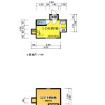 離れの間取図