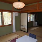 南側和室から北西方向を撮影。窓には寒冷地用インナーサッシを設置。