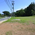 敷地北東側から南方向を撮影