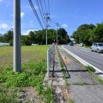 物件東南側から北方向を撮影