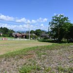 敷地北西側から東南方向を撮影