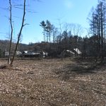 敷地北西側から南南東方向を撮影