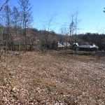 敷地北側から東南方向を撮影